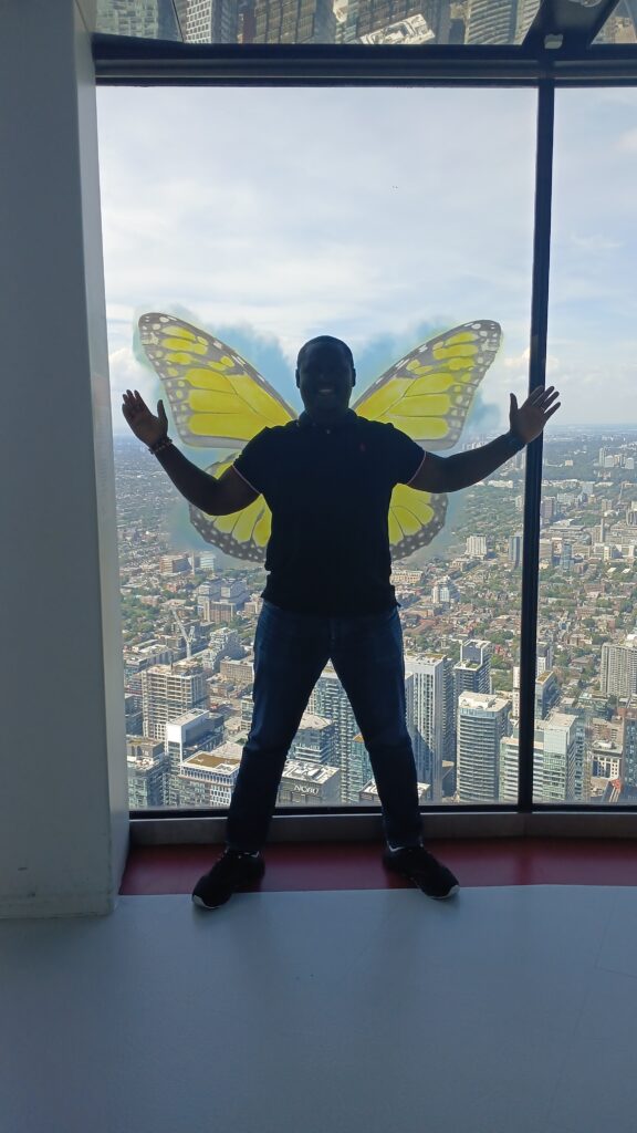 Picture Taken in CN Tower Toronto, on September 03, 2025
